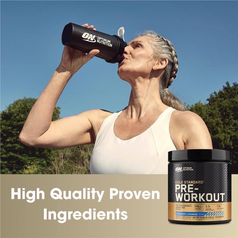 Optimum Nutrition Gold Standard Pre-Workout Blueberry Lemonade 300g