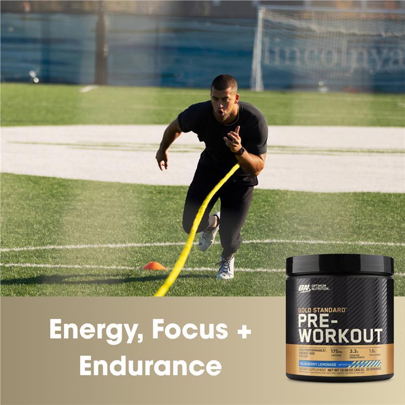 Optimum Nutrition Gold Standard Pre-Workout Blueberry Lemonade 300g