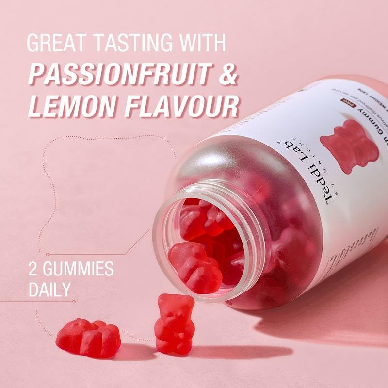 Teddi Lab by Unichi Saffron Gummy PRO 60s - Mood Support , Calm & Relax 1Pack