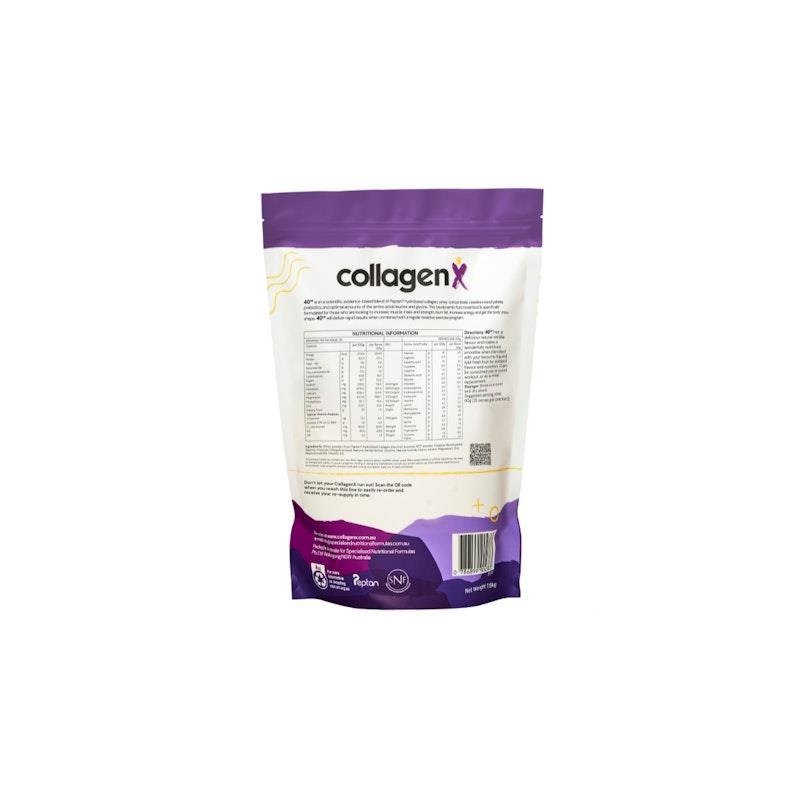 CollagenX 40UP: Whey & Collagen Protein Powder 1.5Kg