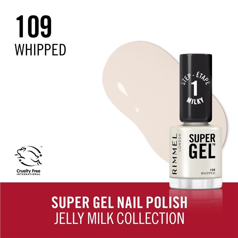 Rimmel Super Gel Nail Polish 109 Whipped