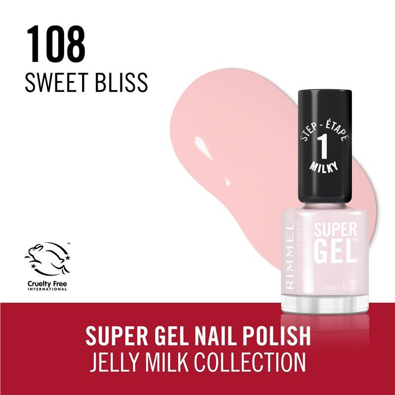 Rimmel Super Gel Nail Polish 108 Sweet Bliss