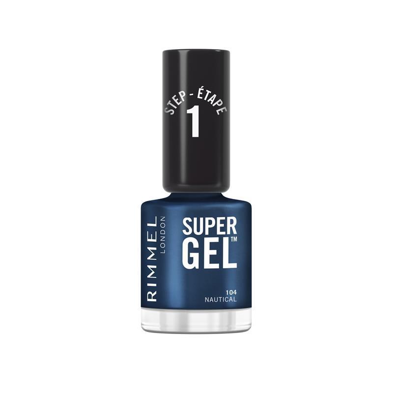 Rimmel Super Gel Nail Polish 104 Nautical