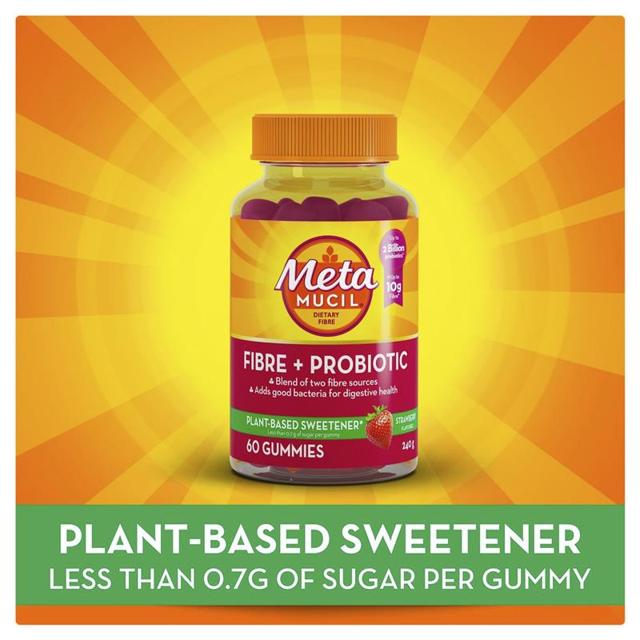Metamucil Fibre + Probiotic Gummies Value Bundle 120 Pack main image 0