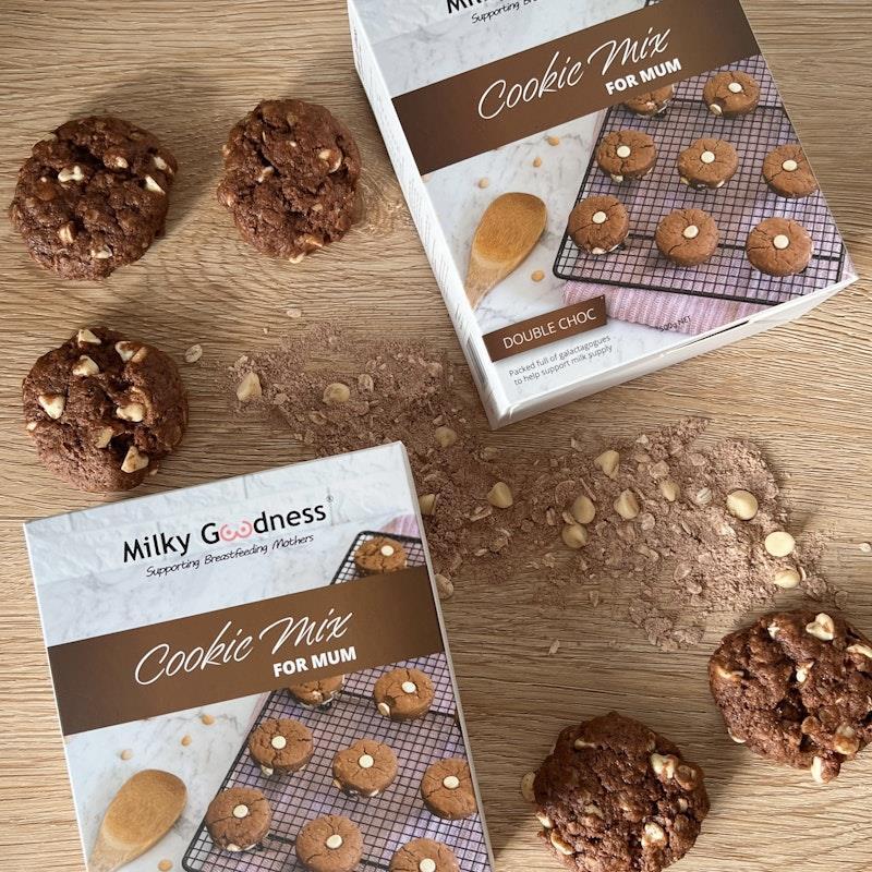 Milky Goodness Double Chocolate Lactation Cookies Packet Mix 500g