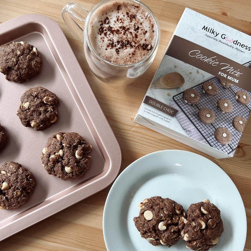 Milky Goodness Double Chocolate Lactation Cookies Packet Mix 500g