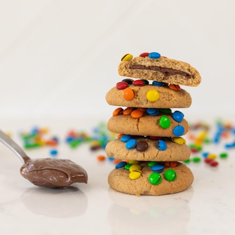 Milky Goodness Nutella & M&M's Lactation Cookies 12Pack