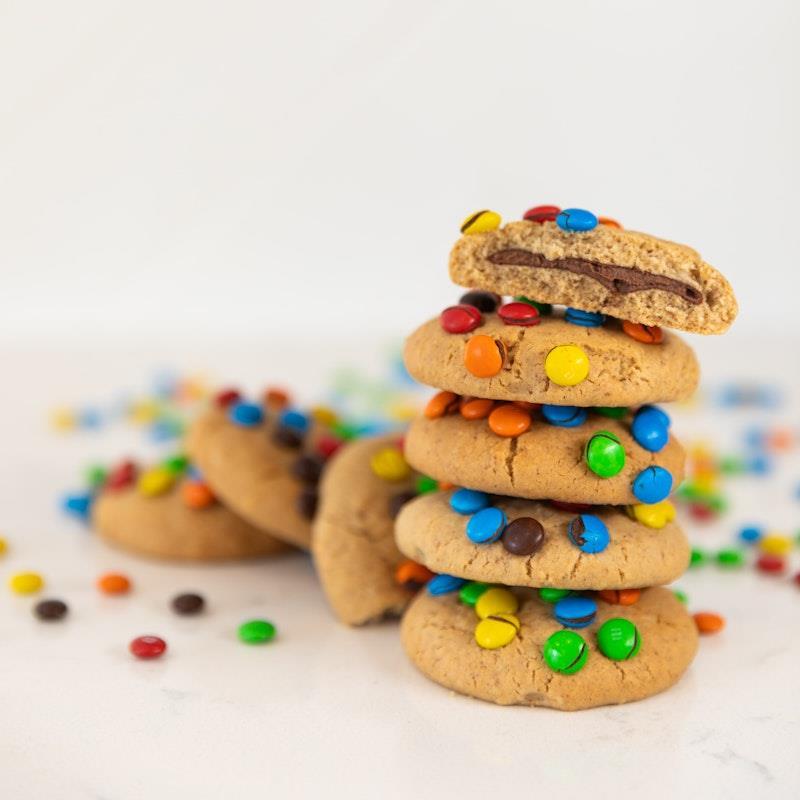 Milky Goodness Nutella & M&M's Lactation Cookies 12Pack