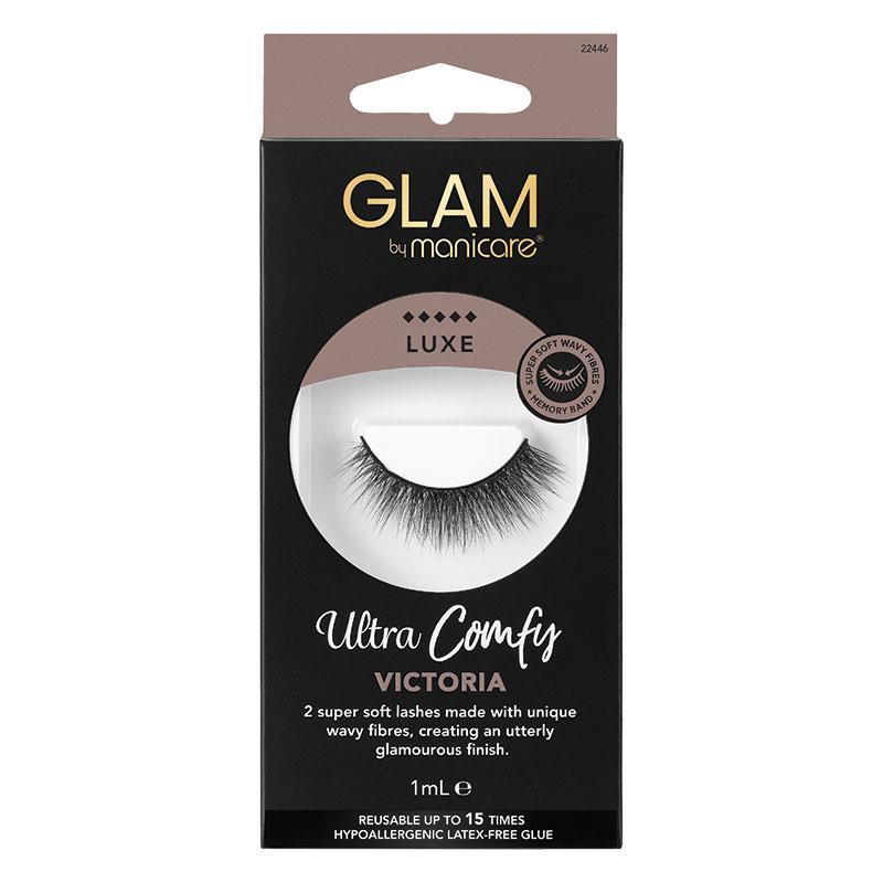 Glam By Manicare Victoria Ultra Comfy Lashes Luxe
