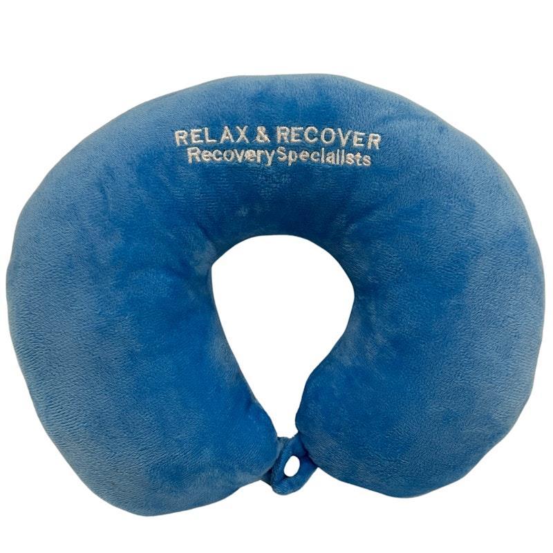 Relax and Recover Neck Pillow Blue