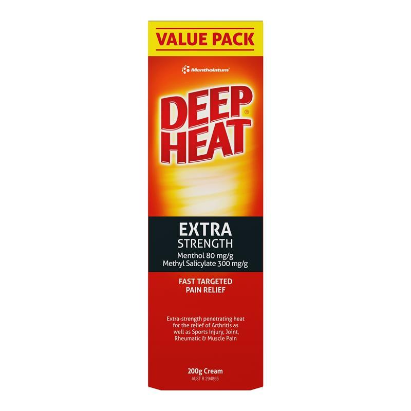 Deep Heat Extra Strength 200g Exclusive