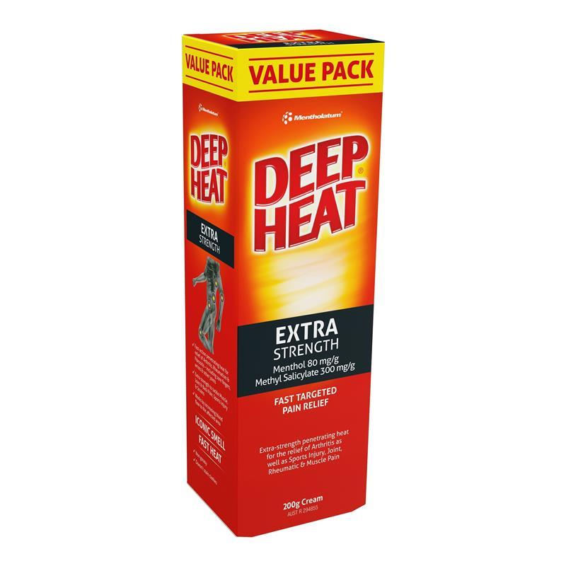 Deep Heat Extra Strength 200g Exclusive