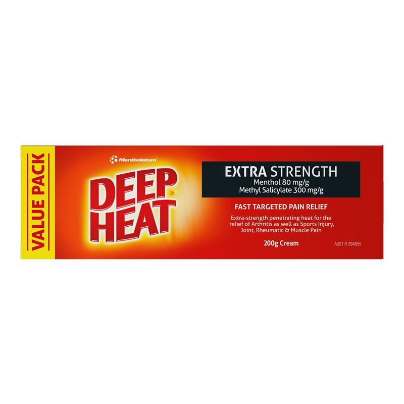 Deep Heat Extra Strength 200g Exclusive
