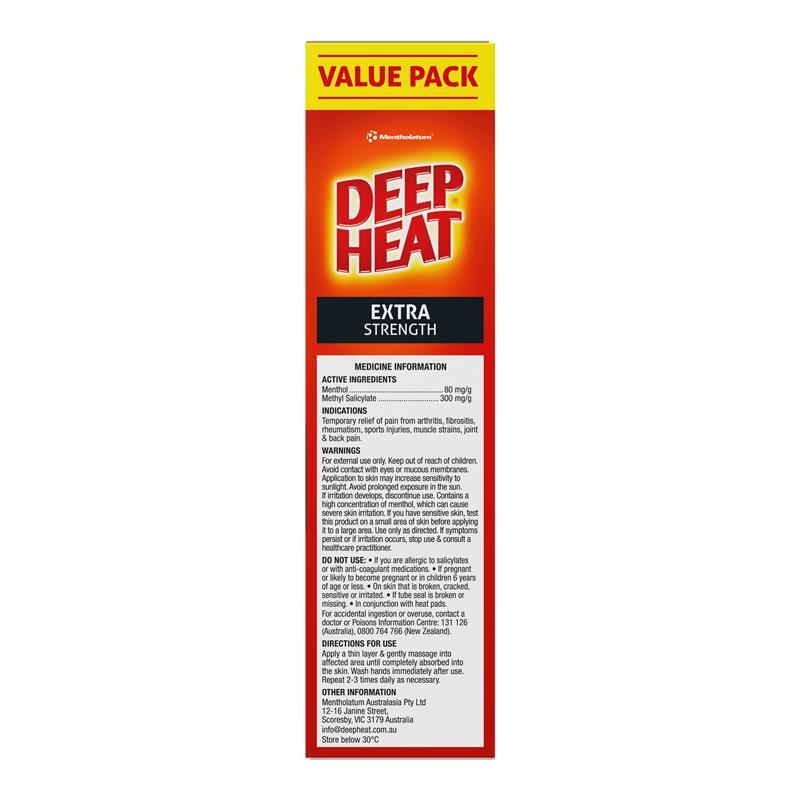 Deep Heat Extra Strength 200g Exclusive