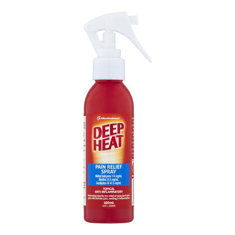 Deep Heat Original Pain Relief Spray 100ml