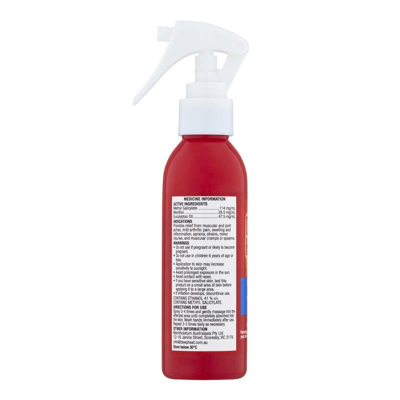 Deep Heat Original Pain Relief Spray 100ml