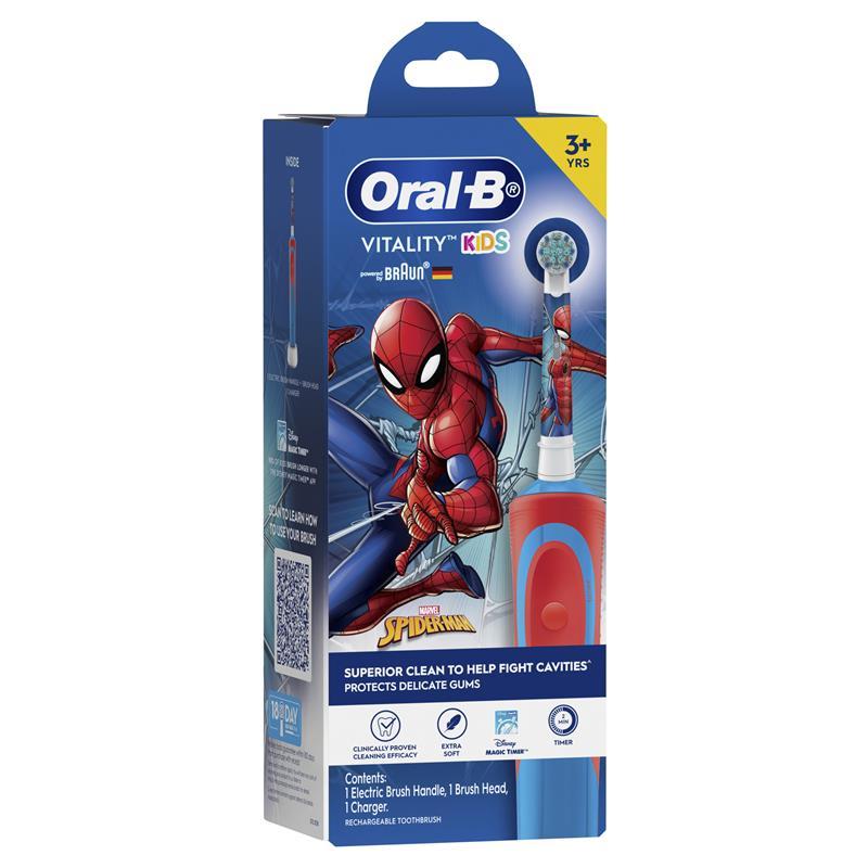 Oral B Power Toothbrush Kids Vitality Spiderman