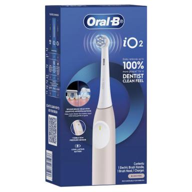 Buy Oral B Power Toothbrush iO 2 Series Blush Pink online at Chemist ...