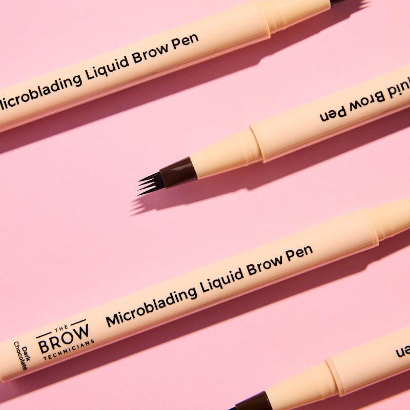 TBT Cosmetics 4-Tip Microblading Hair-Stroke Brow Pen Taupe