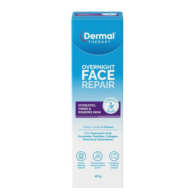 Buy Dermal Therapy Overnight Face Repair 40g online at Chemist Warehouse
