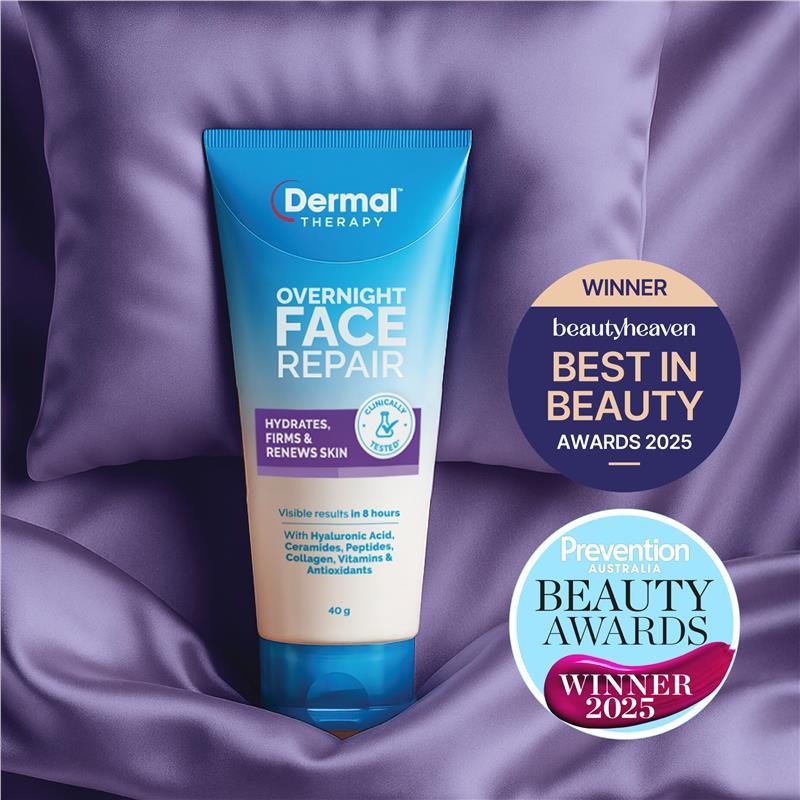 Dermal Therapy Overnight Face Repair 40g