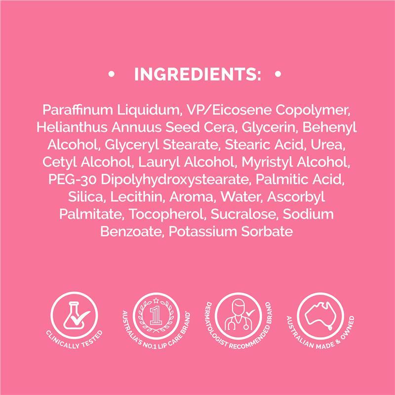 Dermal Therapy Lip Balm Stick Strawberry 4.8g