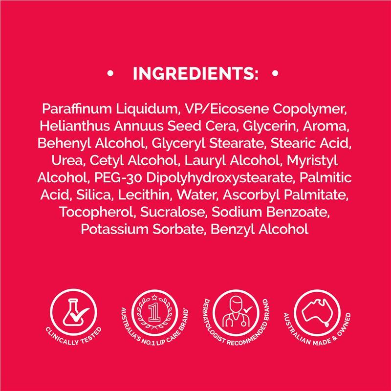 Dermal Therapy Lip Balm Stick Watermelon 4.8g