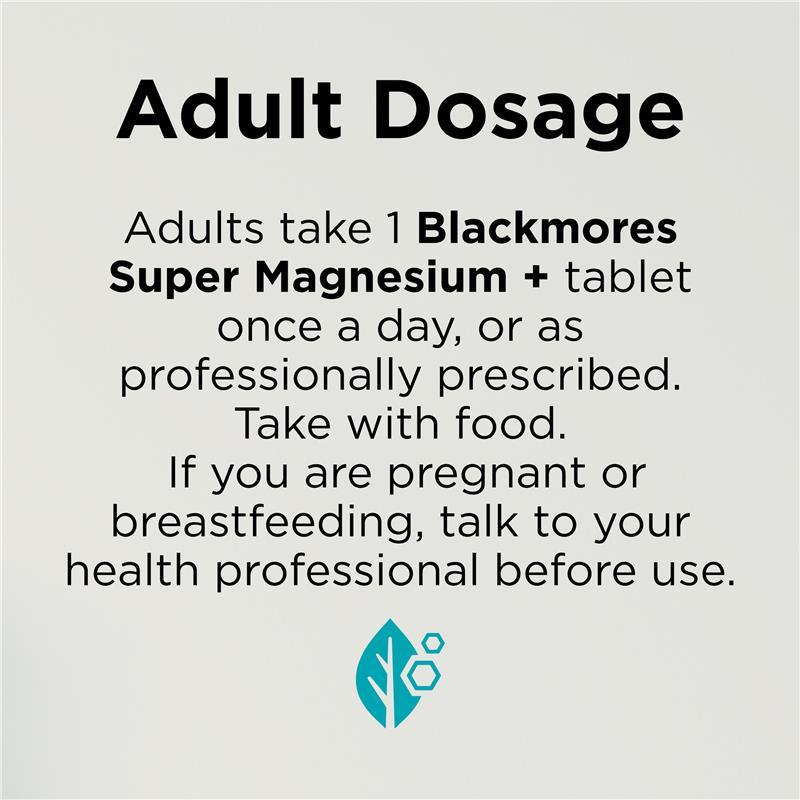 Blackmores Super Magnesium Plus 300 Tablets Exclusive Size