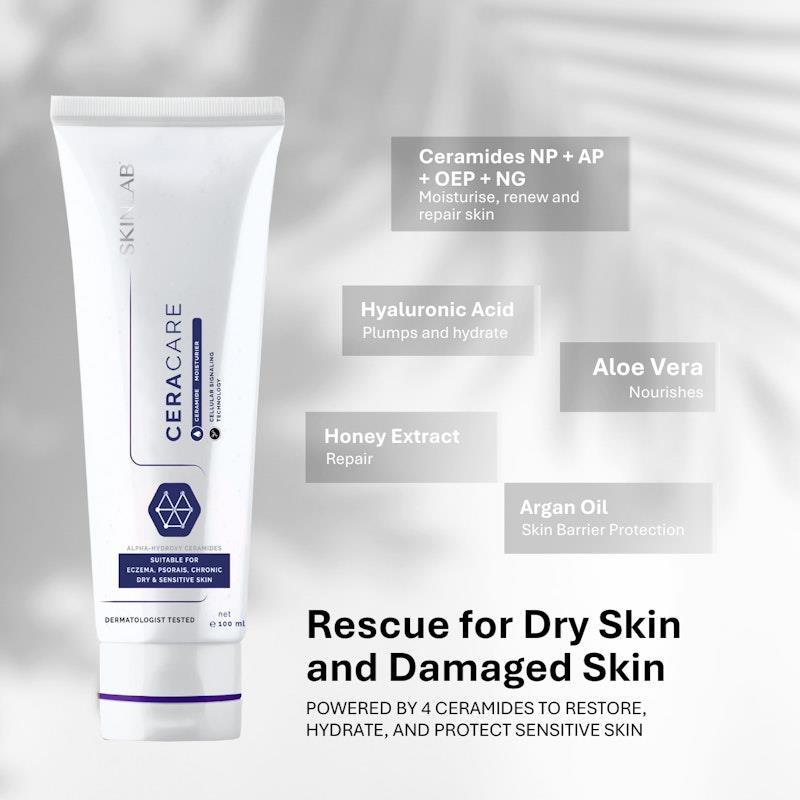 SKINLAB Ceracare Moisturiser 100ml