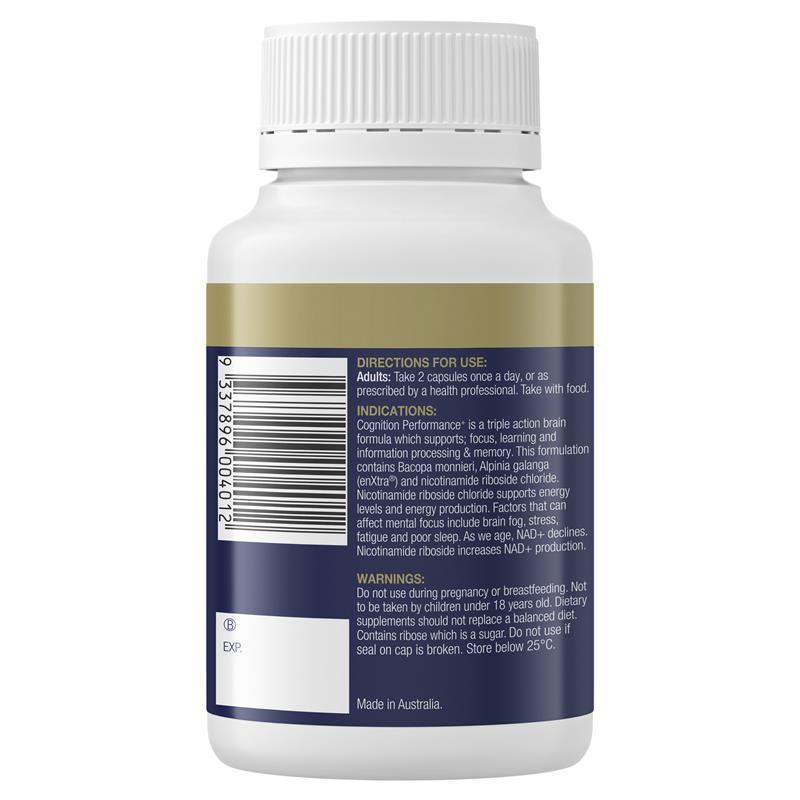 BioCeuticals Cognition Performance+ 60 Tablets