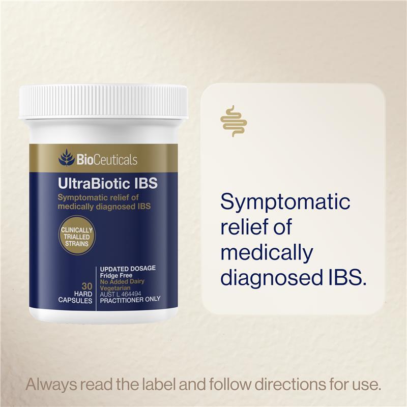 BioCeuticals UltraBiotic IBS 30 Tablets