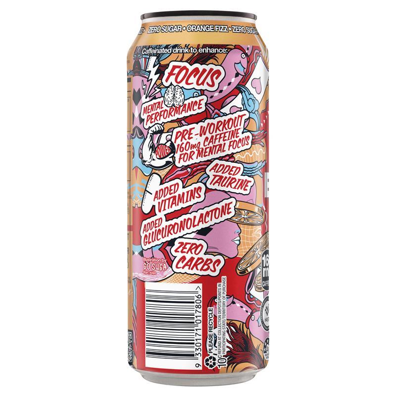 BSc Energy Drink Orange Fizz 500ml