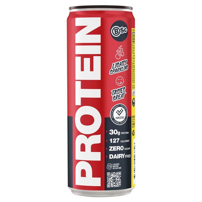 BSc Protein Water Can Lemon Soda 355ml