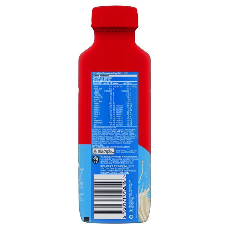 BSc RTD Protein Shake Vanilla 450ml