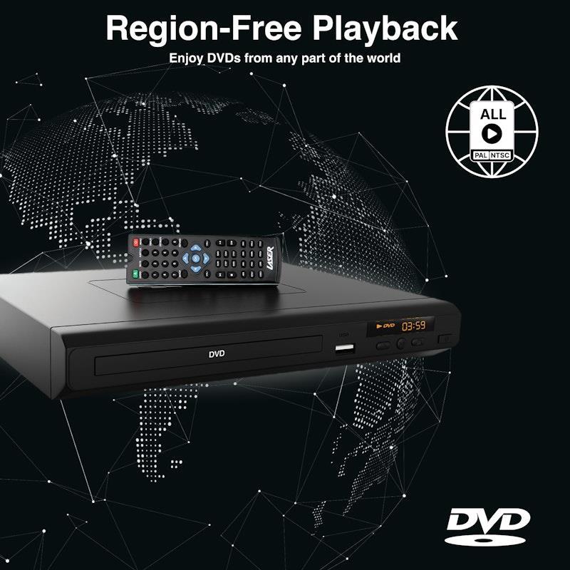 Laser DVD Player Multi-Region HDMI, Composite Video and USB 1 Unit