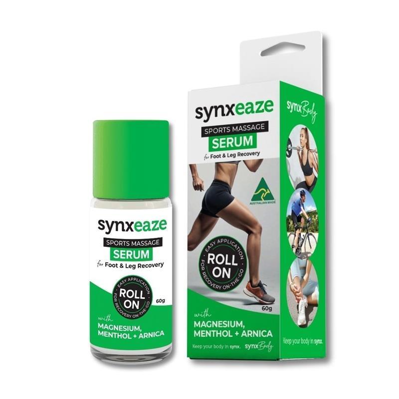 Synxeaze Sports Massage Serum Roll-On 60g
