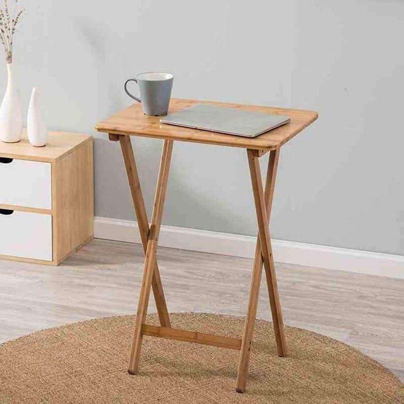 Living Today Bamboo  Folding Tv Tray & Snack Table 1Unit