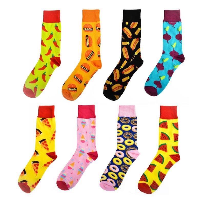 Sock Exchange 240 Pack Novelty Socks Colourful Assorted Designs Gift Collection Bundle