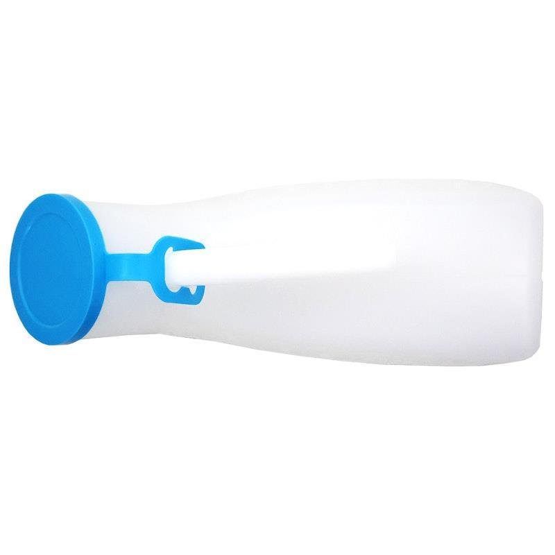 Livingstone Urinal Male with Snap-On Lid 1L Graduated Plastic 1unit