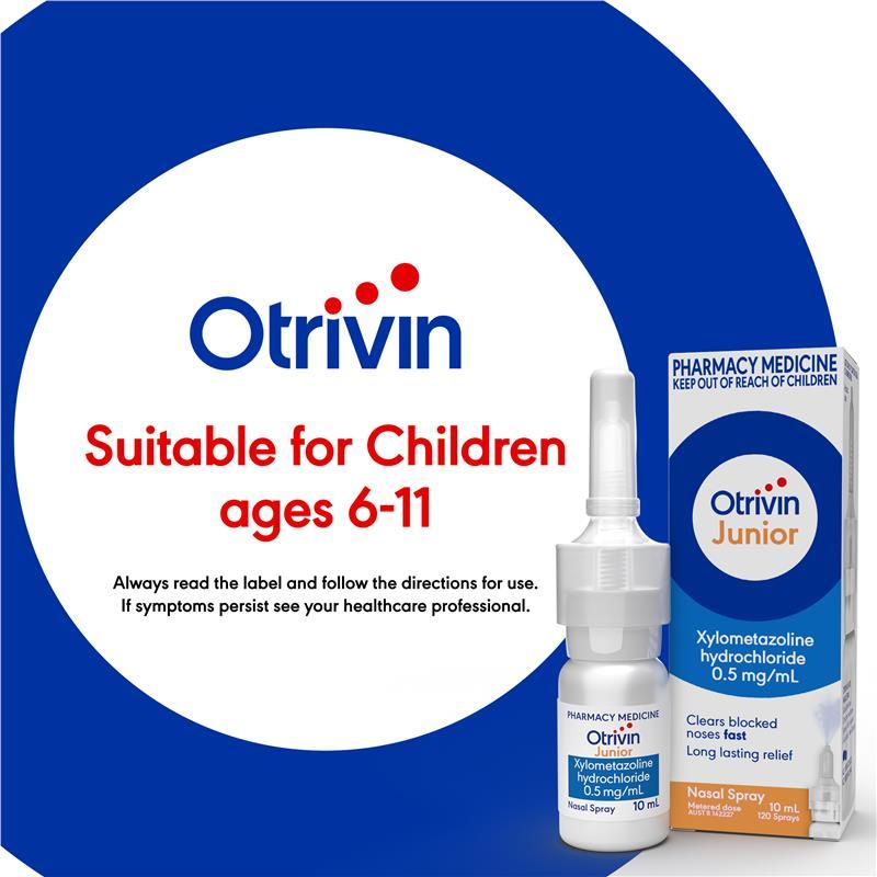 Otrivin Junior Nasal Spray 10ml