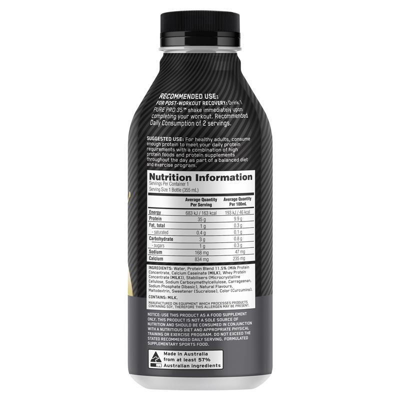 Optimum Nutrition Pure Pro 35 Banana 355ml