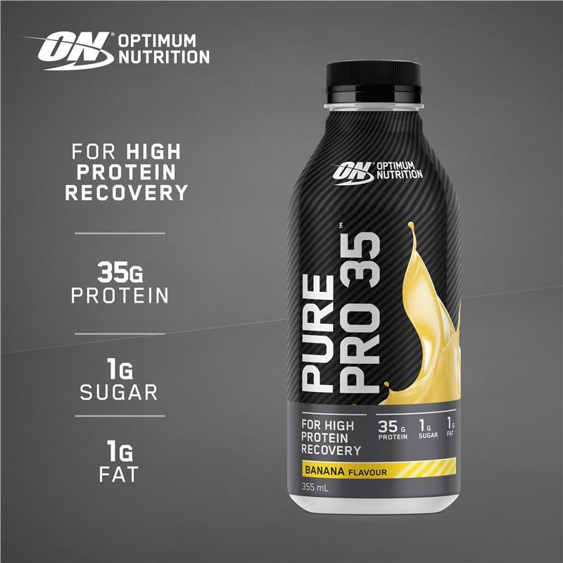 Optimum Nutrition Pure Pro 35 Banana 355ml