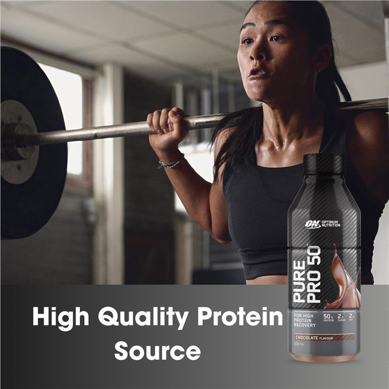 Optimum Nutrition Pure Pro 50 Chocolate 508ml