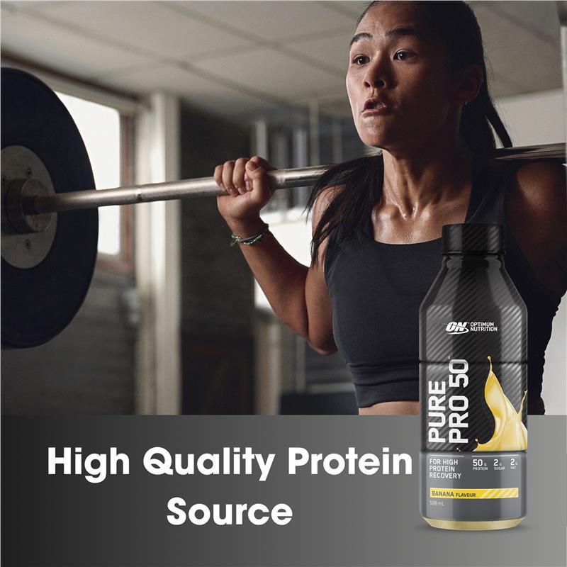 Optimum Nutrition Pure Pro 50 Banana 508ml