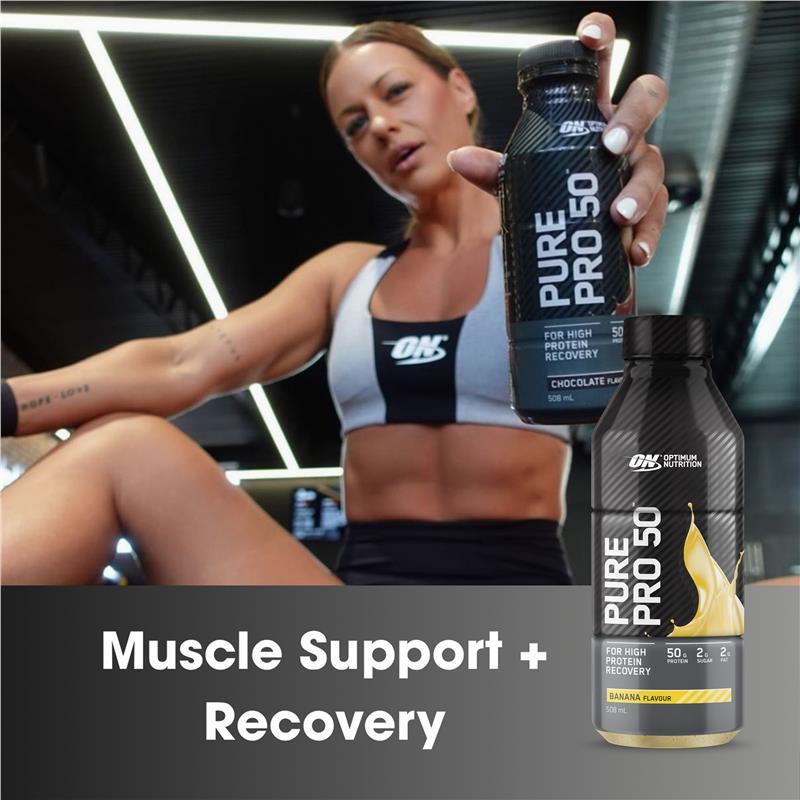 Optimum Nutrition Pure Pro 50 Banana 508ml