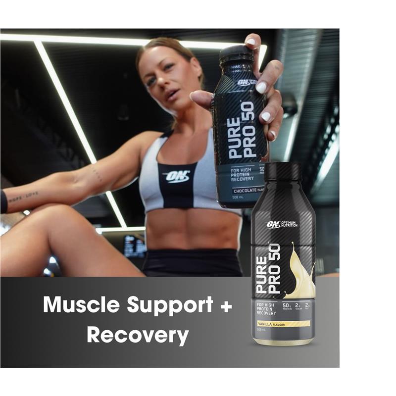 Optimum Nutrition Pure Pro 50 Vanilla 508ml