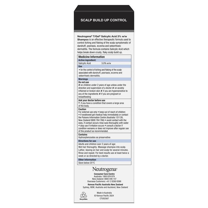 Neutrogena T/Gel Shampoo 200ml