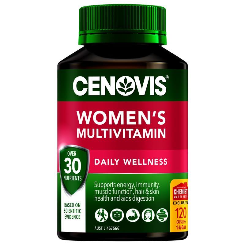 Cenovis Womens Multi 120 Capsules Exclusive Size