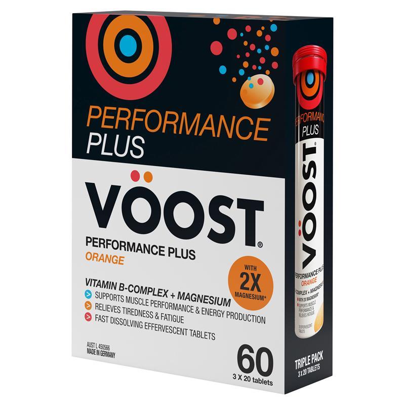 Buy Voost Performance Plus Orange Effervescent 60 Pack Exclusive Size ...