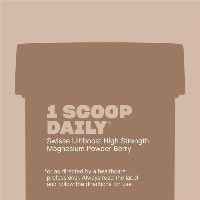 Swisse Ultiboost High Strength Magnesium Powder Berry 360g